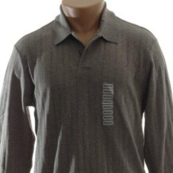 ALFANI Fine Knit Long Sleeve Polo Sweater - XL - NEW - Picture 8 of 8